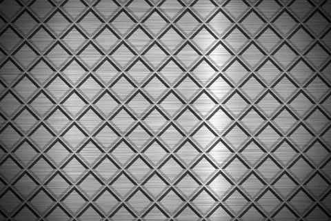 Grid Brushed Metal Texture Illustrazione stock