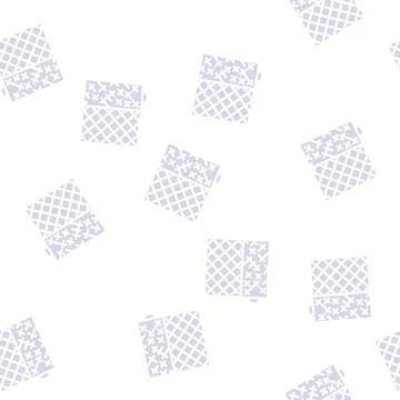 Grid building material glyph vector seamless pattern 스톡 일러스트