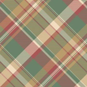 Grid check vector seamless, garment textile texture fabric. Lovely pattern .. Stock Illustration