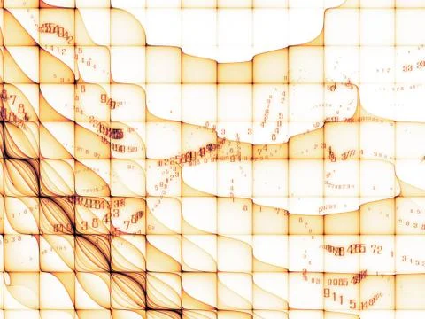 Grid Design Stock Illustration