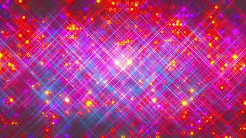 Grid Digital Background Stock Illustration