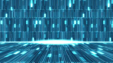 Grid Digital Data Analysis Cyberspace Technology lines Background 스톡 일러스트