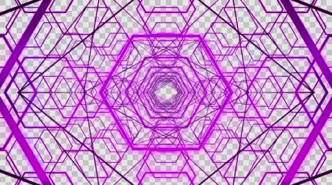 Grid elements moving on the beat, neon pink 스톡 동영상 62258840