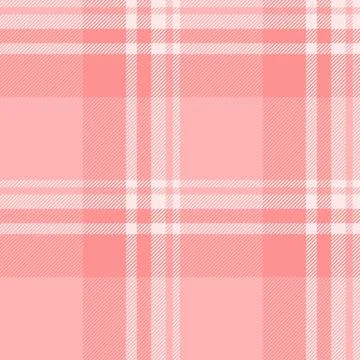 Grid fabric pattern texture, cozy vector check plaid. Uniform background te.. Stock Illustration