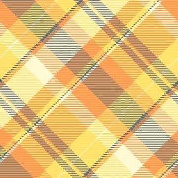 Grid fabric pattern vector, valentines day tartan texture check. Model back.. Stock Illustration