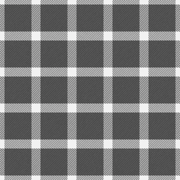 Grid fabric vector pattern, official seamless background texture. Decoratio.. Stock Illustration