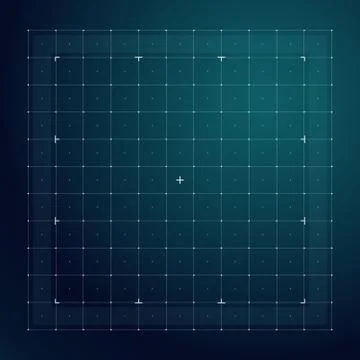 Grid for futuristic hud interface. Line technology vector pattern Illustrazione stock