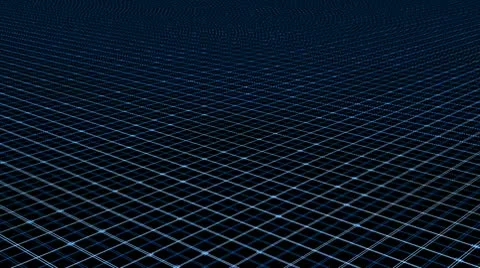 Grid High-Tech (Looping Infinity) Stock Footage 9893665