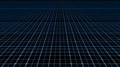 Grid High-Tech (Looping Infinity) Stock Footage 9893728