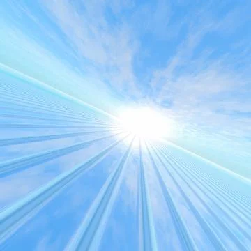 Grid Horizon Future Stock Illustration