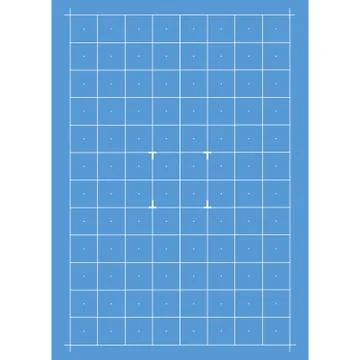 Grid hud futuristic interface. Digital grid screen interface display Stock Illustration