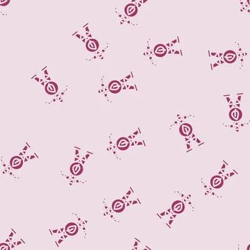 Grid innovation electric glyph vector seamless pattern Stock Illustration