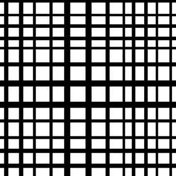 Grid of intersecting lines. Abstract seamless patterns Stock Illustration