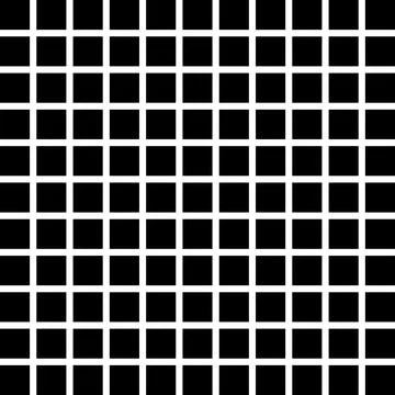 Grid of intersecting lines. Abstract seamless patterns with squares Stock Illustration