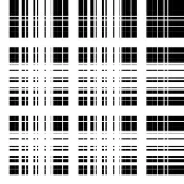 Grid of intersecting lines. Seamlessly repeatable pattern. Stock Illustration