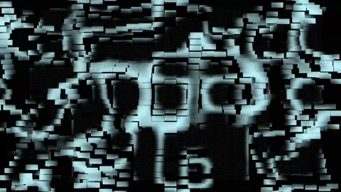 Grid line futuristic Stock Footage 166879848