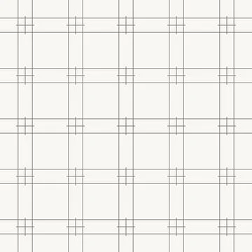 Grid line intersection pattern, seamless pattern in line design. grid, lines 库存插图