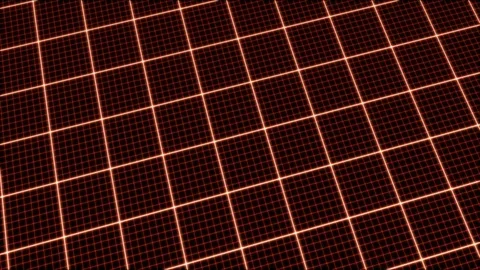 Grid of Lines Animation - Loop Red Stock Footage 79563535