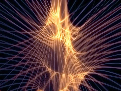 Grid Lines Arrangement Stockillustratie