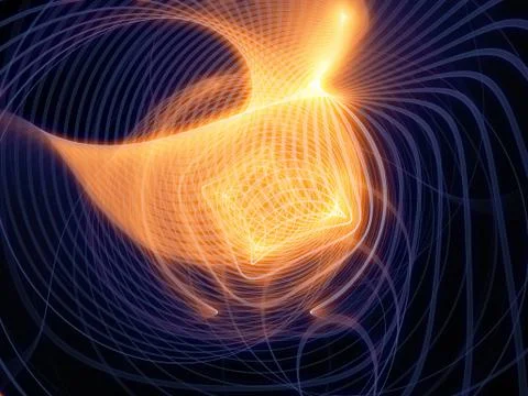 Grid Lines Backdrop Illustrazione stock