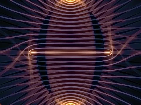 Grid Lines Backdrop Stockillustratie