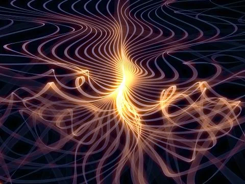 Grid Lines Composition Stockillustratie