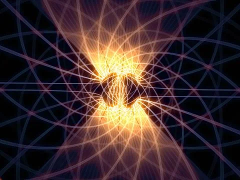 Grid Lines Composition Stock Illustration