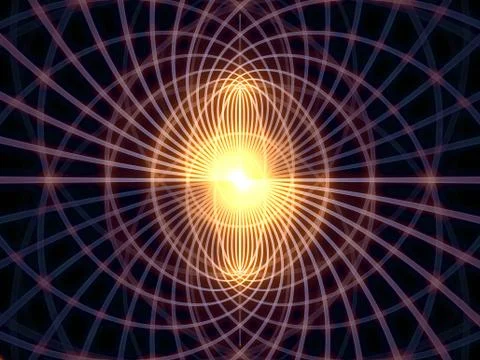 Grid Lines Connections Stockillustratie