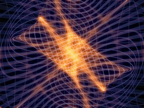 Grid Lines Connections Illustrazione stock