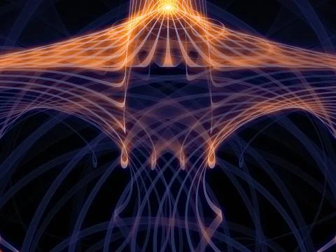 Grid Lines Energy Stockillustratie