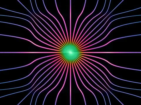 Grid Lines Energy イラスト素材