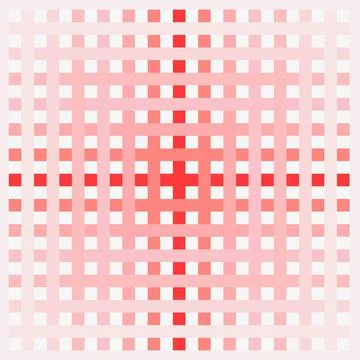 Grid lines or wicker patterns, red to white gradation, seamless of the square Illustrazione stock