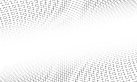 Grid lines perspective on background. Stock Illustration