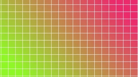 Grid lines red pink and green background hd copy space digital rendering  Stock-Footage 297342594