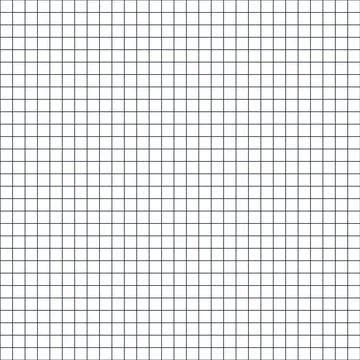 Grid lines seamless Pattern. Paper with square elements vector background Stock Illustration