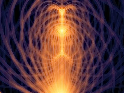 Grid Lines Stream 스톡 일러스트