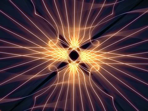 Grid Lines Stream Stockillustratie