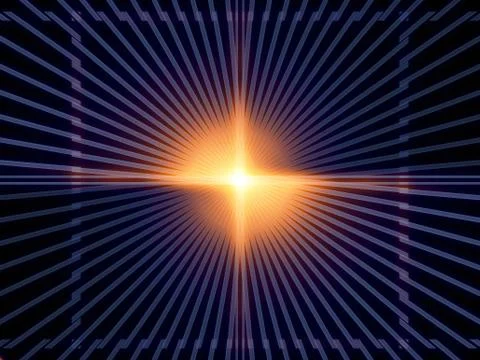 Grid Lines Synergy Stockillustratie