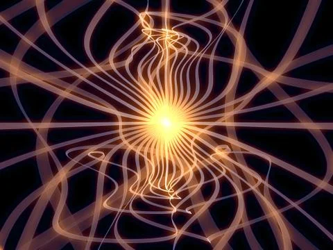 Grid Lines Visualization Stock Illustration