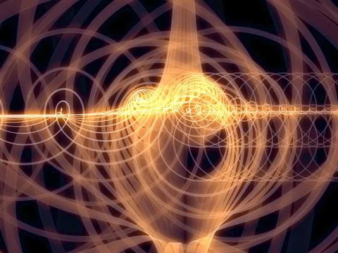 Grid Lines Visualization Illustrazione stock