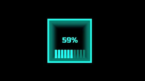 Grid Loader Panel Stock Footage 335633124