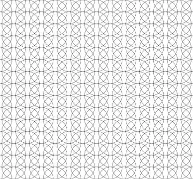 Grid, mesh abstract monochrome seamless pattern, texture 스톡 일러스트