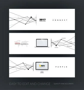With grid, mesh, dots and lines for business books  communication  connection Stock Illustration