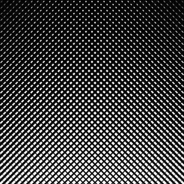 Grid, mesh, lines background. Geometric texture, pattern with halftone print Stock Illustration