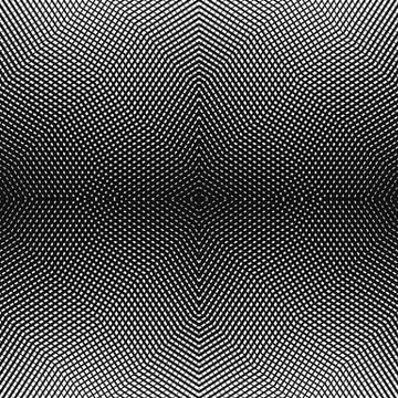 Grid, mesh, lines background. Geometric texture, pattern with halftone print Stock Illustration