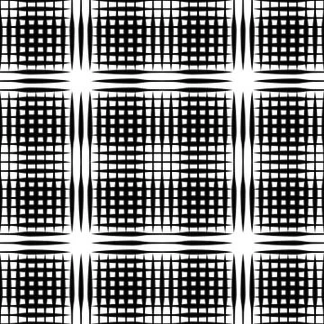 Grid mesh pattern with irregular lines - Seamlessly repeatable Stock Illustration