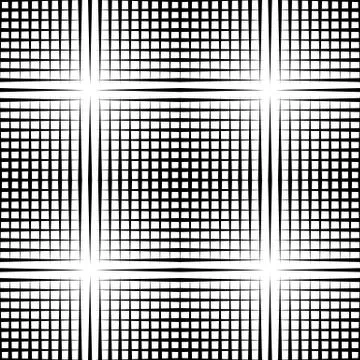 Grid mesh pattern with irregular lines - Seamlessly repeatable Stock Illustration