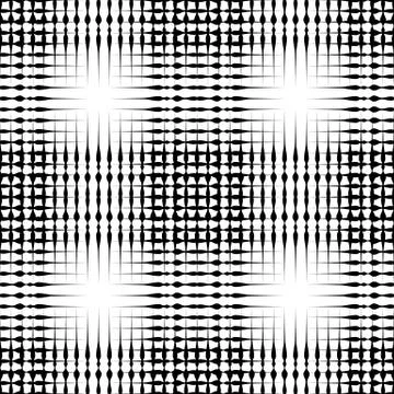 Grid mesh pattern with irregular lines - Seamlessly repeatable Stock Illustration