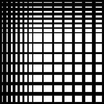 Grid mesh seamless pattern. Abstract monochrome vector background イラスト素材