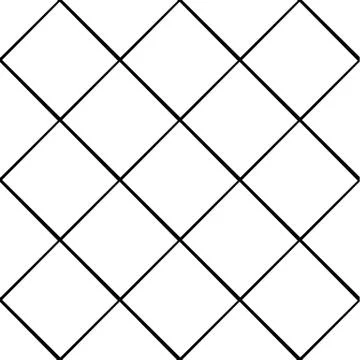 Grid, mesh seamless pattern. Abstract lattice, grillage background. イラスト素材